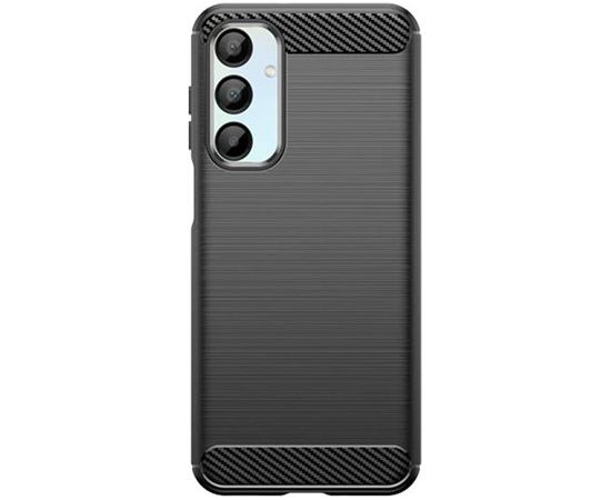 Fusion Trust Back Case Silikona Aizsargapvalks Priekš Samsung A176 Galaxy A17 Melns