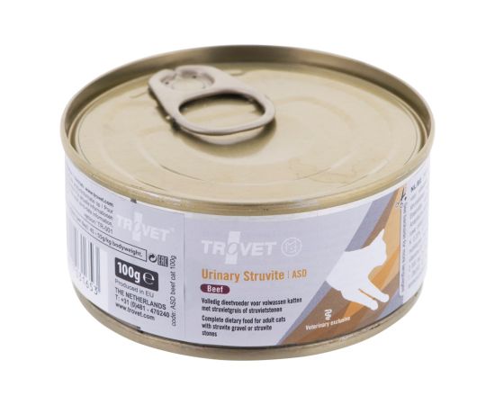 Trovet ASD Urinary Struvite with beef - wet cat food - 100 g