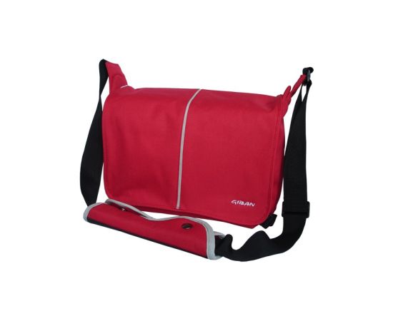 Addison ADD1301 laptop case 25.9 cm (10.2") Messenger case Red