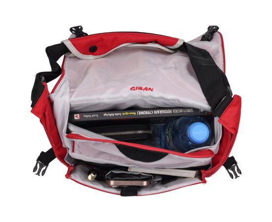Addison ADD1301 laptop case 25.9 cm (10.2") Messenger case Red