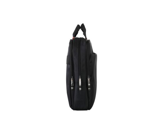 Addison 305014 notebook case 35.8 cm (14.1") Toploader bag Black