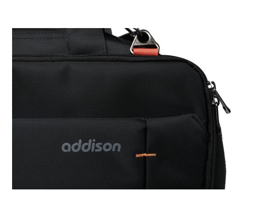 Addison 305014 notebook case 35.8 cm (14.1") Toploader bag Black