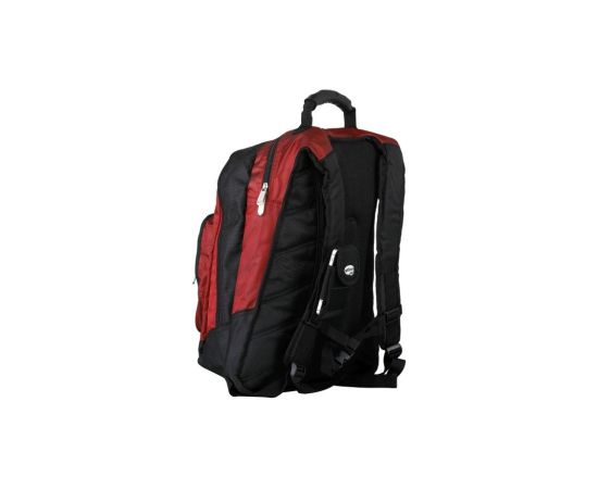 Addison 311015 notebook case 39.6 cm (15.6") Backpack Black, Burgundy