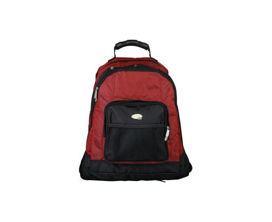 Addison 311015 notebook case 39.6 cm (15.6") Backpack Black, Burgundy