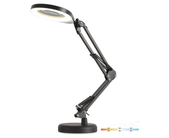 G.l.-AURIQ Loupe 10W/3CCT melna /12