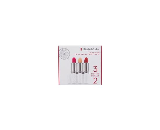Elizabeth Arden Eight Hour Cream Lip Protectant Stick SPF 15 Set - Trio of toned lip balms 11g