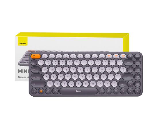 Baseus K01A Wireless Tri-Mode Keyboard Frosted Gray