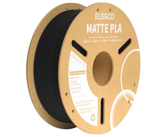 Filament PLA Matte ELEGOO (Czarny)