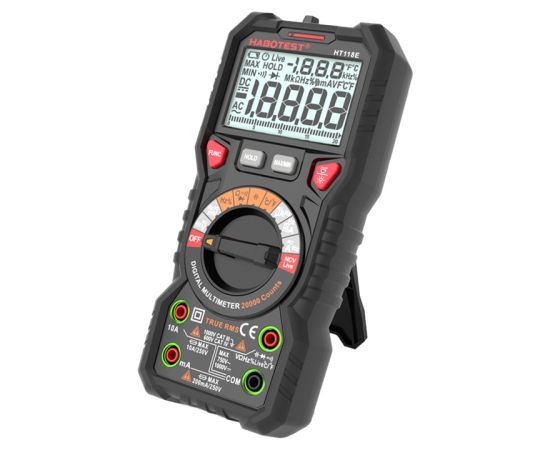 Habotest HT118E Universal Digital Multimeter True RMS NCV