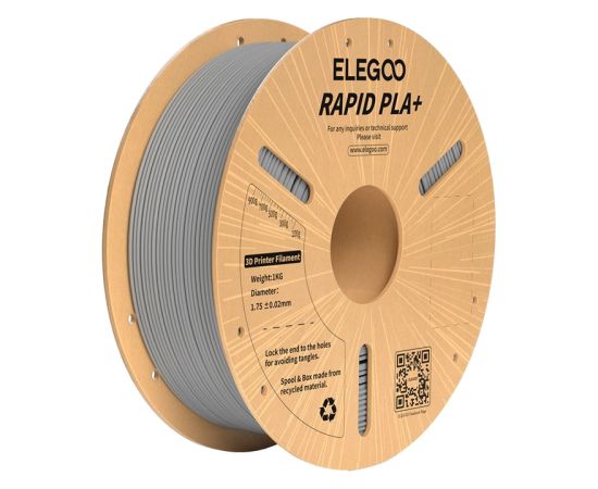 ELEGOO Rapid PLA+ Filament (Gray)