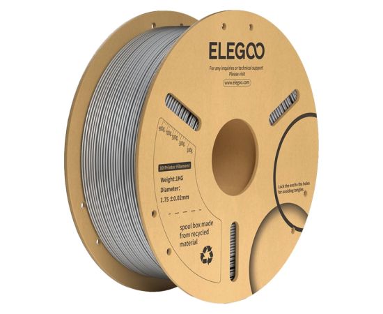 ELEGOO PLA+ Filament (Star Gray)
