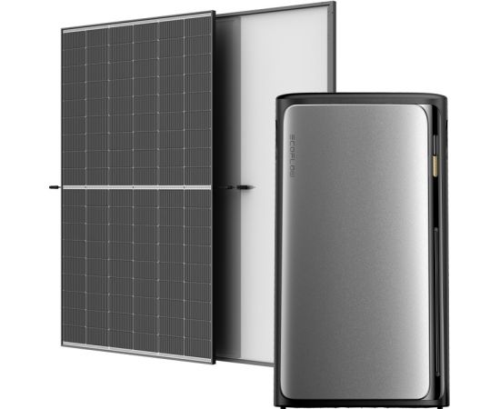 Balcony photovoltaic with energy storage 1.92kWh EcoFlow STREAM Ultra 1020W.