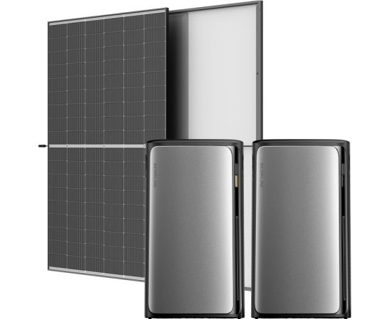 Photovoltaics with energy storage 3.84kWh EcoFlow STREAM Ultra 2K 2040W.