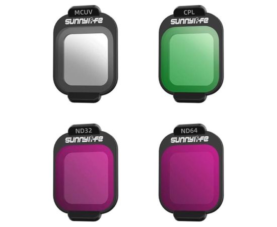 Filtry MCUV, CPL, ND32, ND64 Sunnylife do DJI Flip
