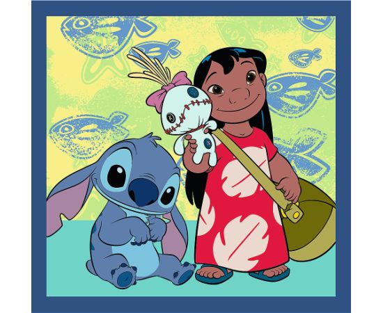 TREFL DISNEY STITCH Комплект пазлов 3в1