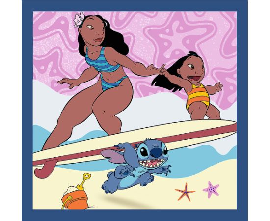 TREFL DISNEY STITCH Комплект пазлов 3в1