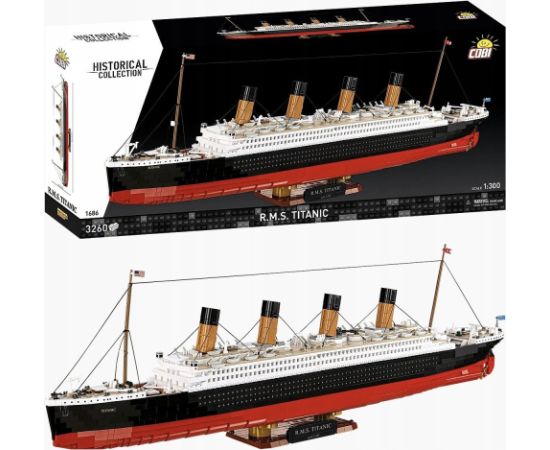 Cobi Klocki R.M.S Titanic 3260 klocków