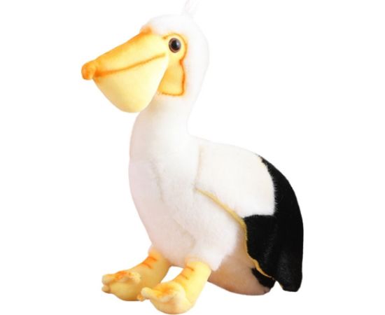 Leantoys Pluszowy Pelikan Ptak Pluszak Maskotka Przytulanka 24cm EDUKAMP