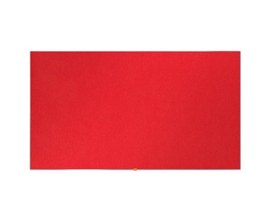 Nobo Tablica filcowa NOBO, 189x107cm, panoramiczna 85", czerwona