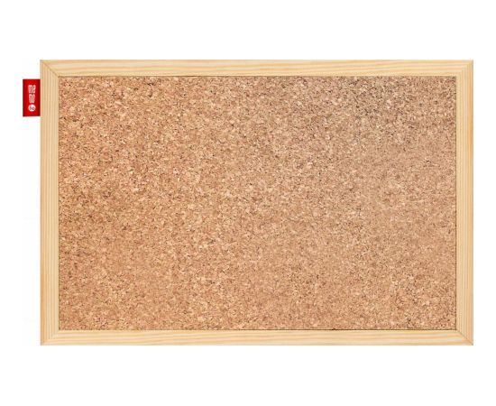 MemoBe TABLICA KORKOWA MEMOBE 40X60CM RAMA DREWNIANA