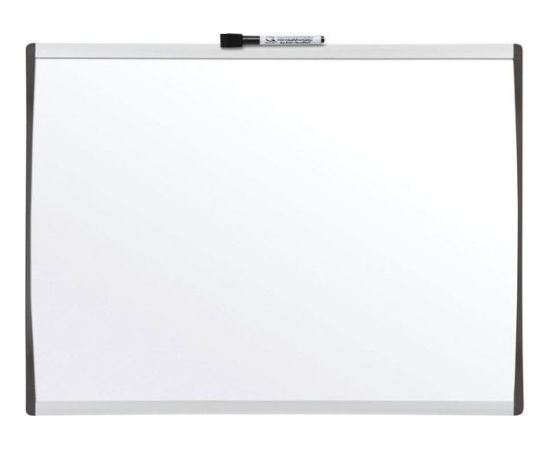 Nobo QUARTET magnetiskā tāfele ar noapaļotu rāmi, 585×430 mm (NOB168)