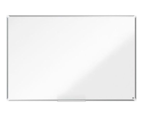 Nobo TABLICA MAGNETYCZNA SUCHOŚCIERALNA STALOWA RAMA ALUMINIOWA 100x150 Z PÓŁKĄ PREMIUM PLUS