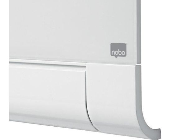 Nobo Szklana tablica Nobo Impression Pro z zaokrąglonymi rogami 1000x560mm, lśniąca biel