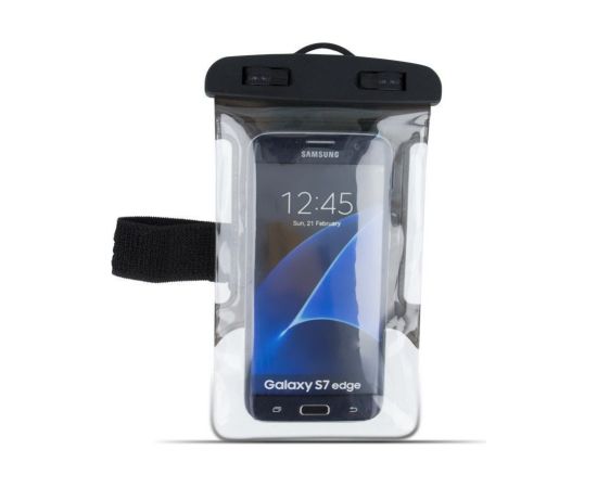 GreenGo Universal  Waterproof case with armband 5.5'' Black