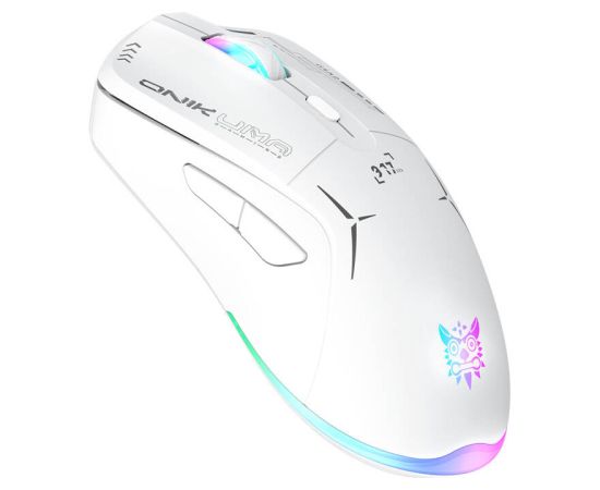 Onikuma CW917 gaming mouse (white)