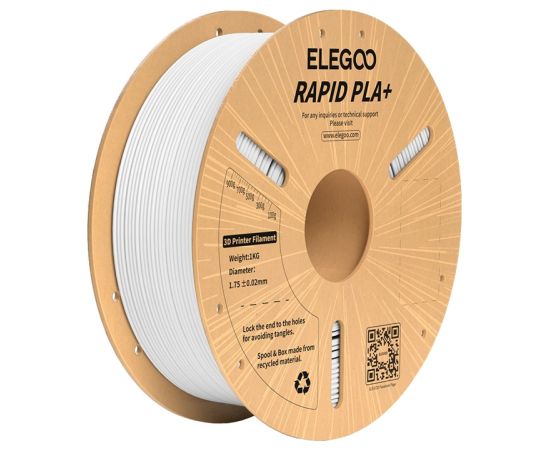 ELEGOO Rapid PLA+ Filament (White)