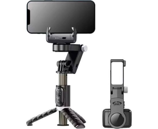 Gimbal/stand with light APEXEL Q18 (black)