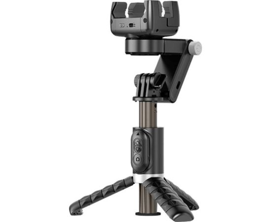 Gimbal/stand with light APEXEL Q18 (black)