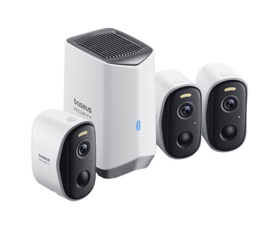 N1 Baseus 2K outdoor camera set of 3 (white)