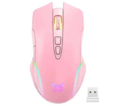 ONIKUMA CW905 Pink 2.4G Wireless Gaming Mouse
