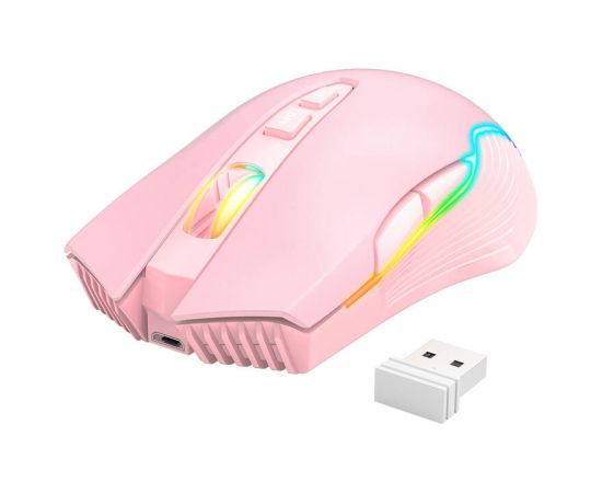 ONIKUMA CW905 Pink 2.4G Wireless Gaming Mouse