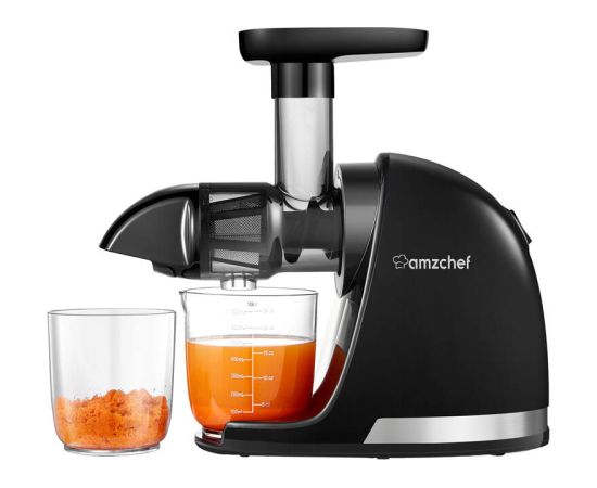 AMZCHEF 1501-BK-SM slow-running juicer (black)