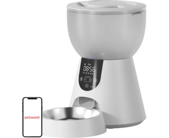 Petwant 4L automatic feed dispenser F17-LED