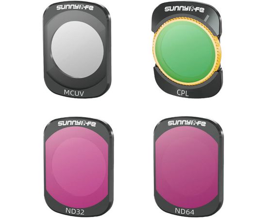 Filtry MCUV, CPL, ND32, ND64 Sunnylife do DJI Osmo Pocket 3