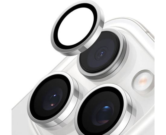 Torras Lensguard Camera Glass for iPhone 16 Pro (Gray)