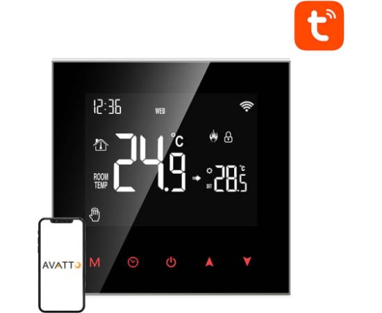Avatto ZWT100 smart thermostat 3A ZigBee water heater TUYA