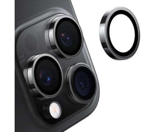 Torras Lensguard Camera Glass for iPhone 16 ProMax (Black)