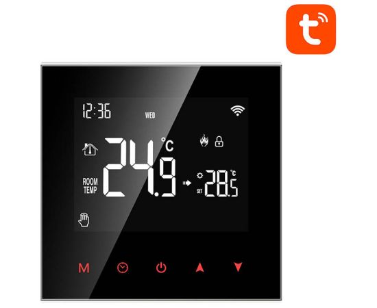 Avatto ZWT100 3A ZigBee TUYA smart DHW boiler thermostat.