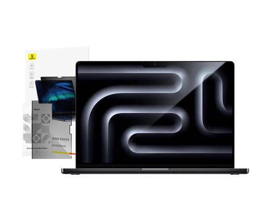 Screen Protector Baseus Magic Drawing for MacBook Pro 16" (2021/2023) + cleaning kit (clear)