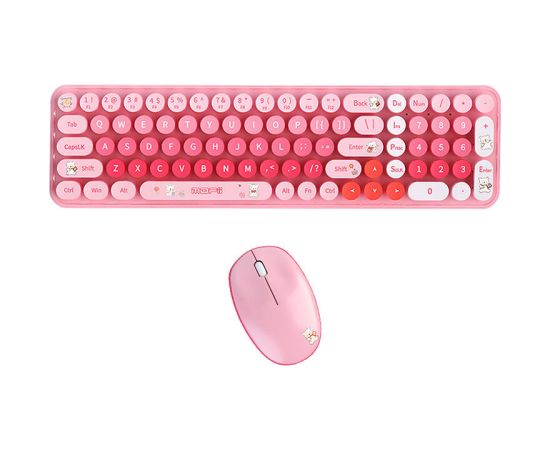 Mofii MOFI Baby Bear Wireless Keyboard + Mouse Set (pink)