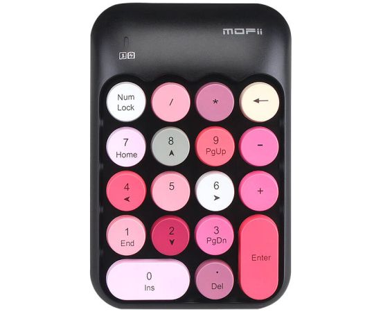 MOFII Wireless Numeric Keypad  X910 Black+Red