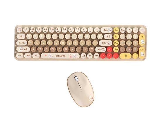 Mofii MOFI Baby Bear Wireless Keyboard + Mouse Set (beige)