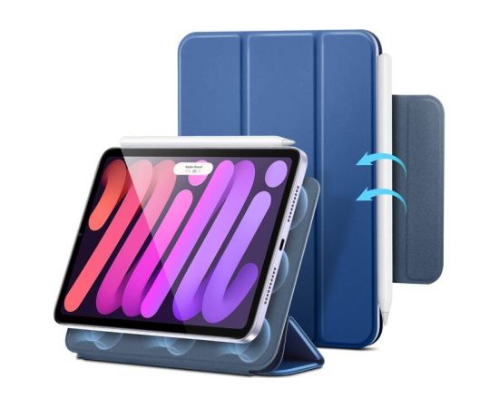 ESR Rebound magnetic case for iPad mini 6/A17 Pro (blue)