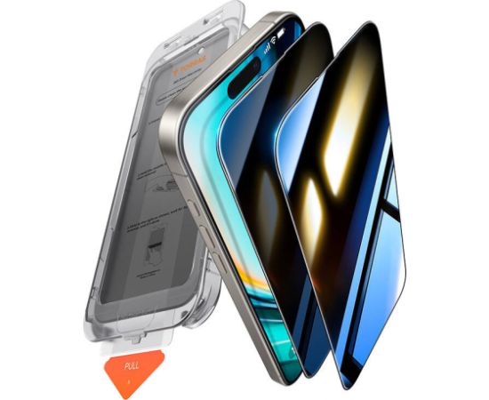 Torras Install Master Privacy Glass for iPhone 16
