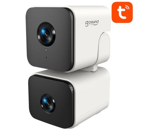 Gosund PC12 smart dual WiFi camera (1920x2160 H.265, Tuya)