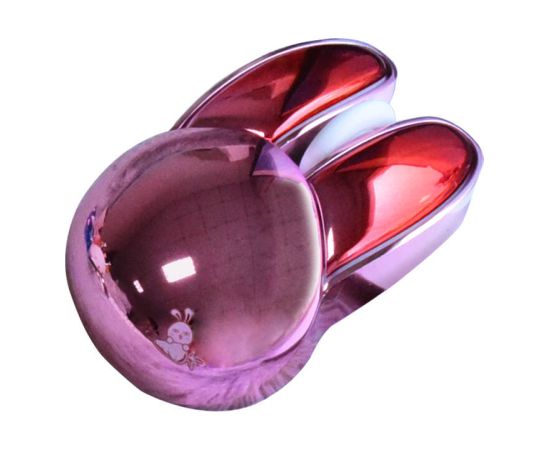 MOFII Wireless+Bluetooth Mouse Rabbit M6DM Chromed (Pink)